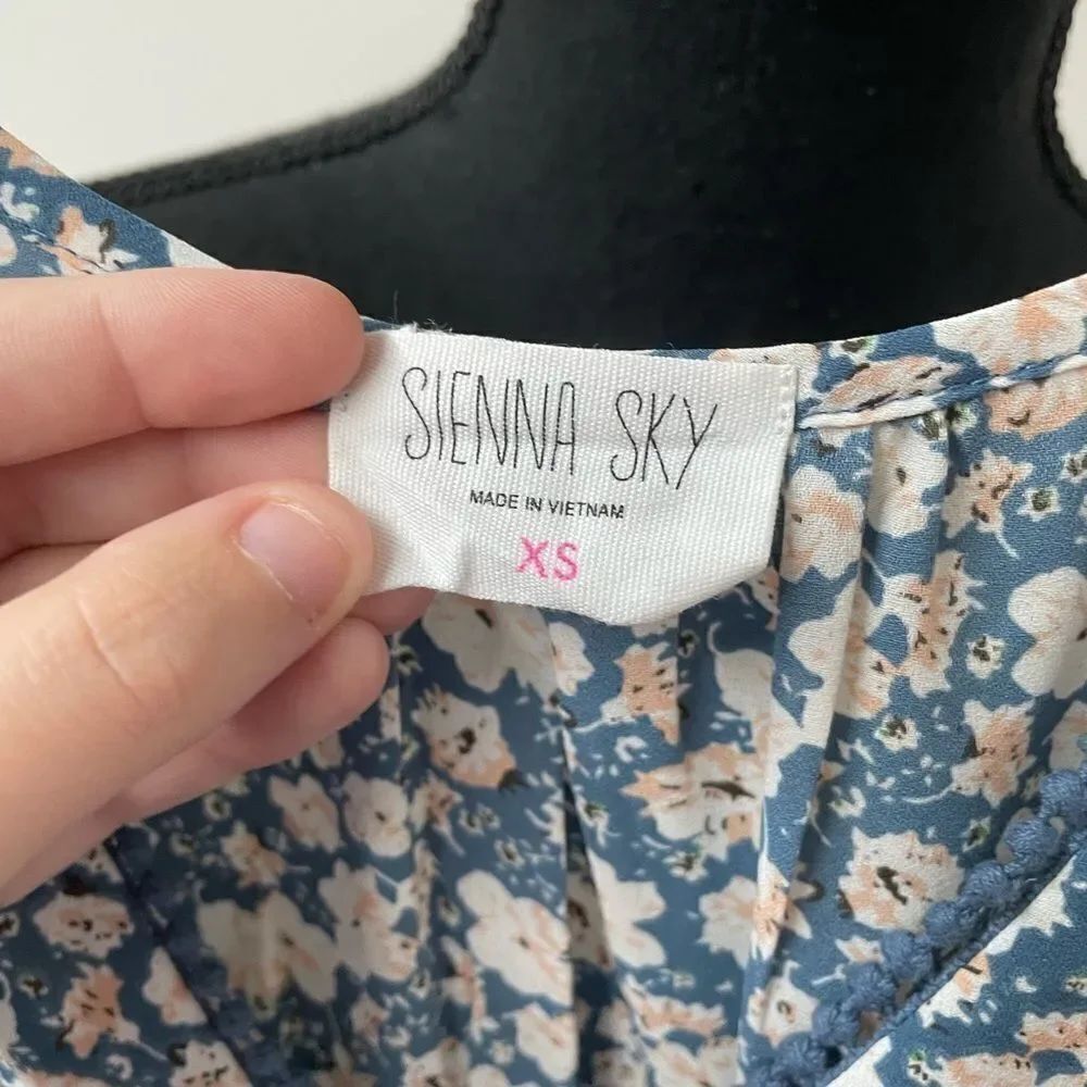 Sienna Sky Wrap Floral Blouse - Picture 2 of 4